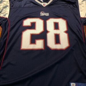 Reebok Navy and White Men's Jersey
